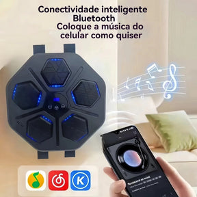 Máquina de Boxe Smart Bluetooth - Recarregável