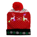 Chapéu de Natal com Luzes Led