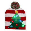 Chapéu de Natal com Luzes Led