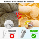 Seladora de Alimentos a Vácuo SealPocket - Selagem Inteligente na Palma Mão