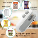 Seladora de Alimentos a Vácuo SealPocket - Selagem Inteligente na Palma Mão